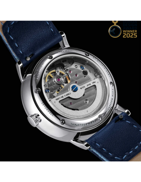 Reloj STERNGLAS Lumatik Automatic Nylon Light Blue