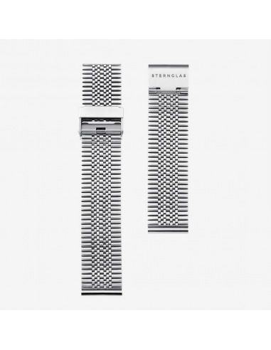 SuperSlim strap 20 silver