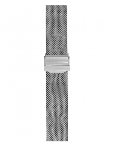 Zeppelin Silver Mesh watch band