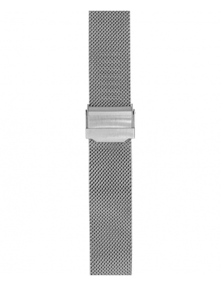 Zeppelin Silver Mesh watch band