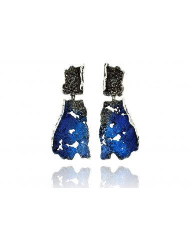 Pendiente Intenzza Azul Largos