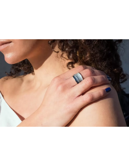 Anillo Troia Azul Formentera Pequeño