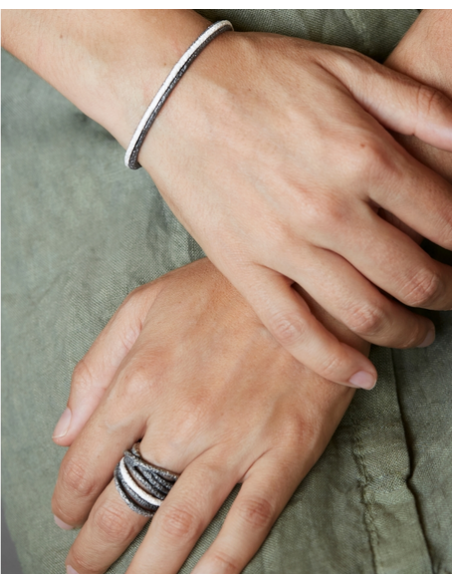 Anillo Sira Plata grande