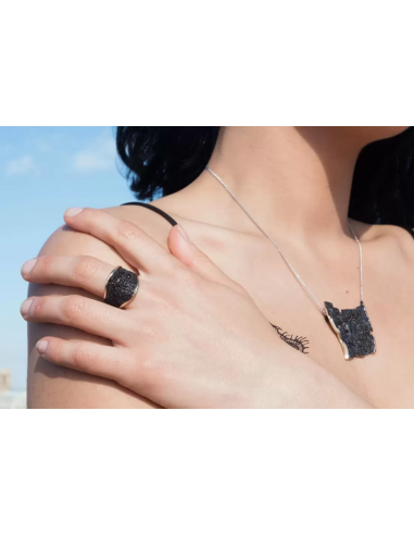 Intenzza Goldenblack Small Ring