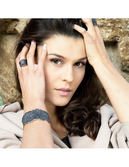 Intenzza Goldenblack bracelet large