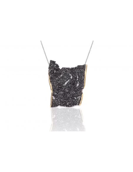 Intenzza Goldenblack Large Pendant