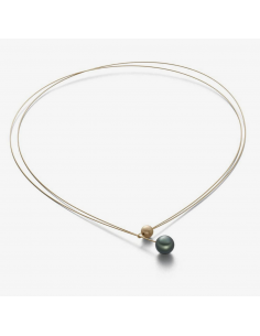 Eva Strepp necklace Tahiti gold plated
