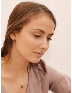Eva Strepp necklace Tahiti gold plated 2