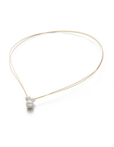 Eva Strepp necklace Trio gold plated