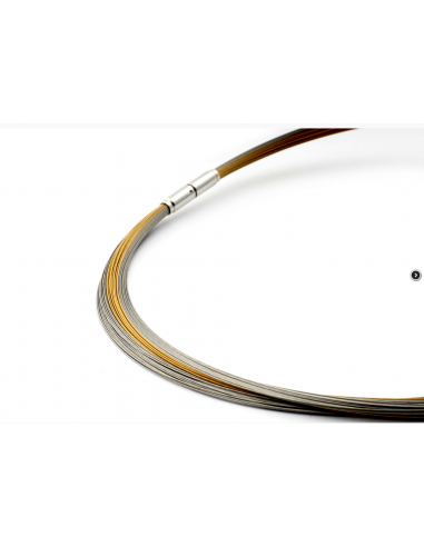 Cables acero bicolor