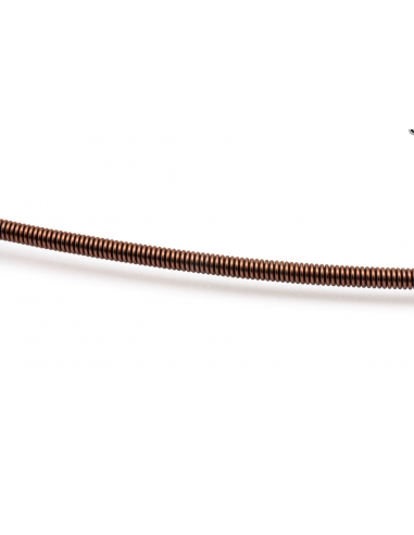 Soft Spiral Brown Steel Cable