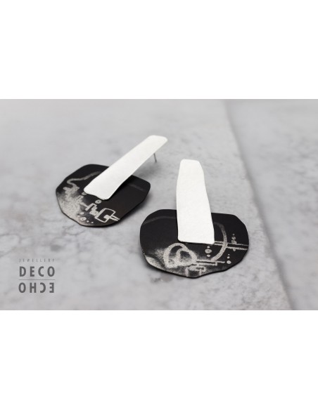 Pendientes Monotype Maxi