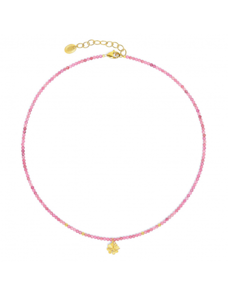 Collar "Kleenfa" Turmalina Rosa