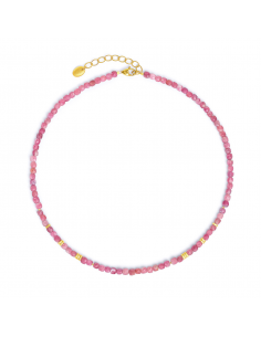 Collar "Fabella" Turmalina Rosa