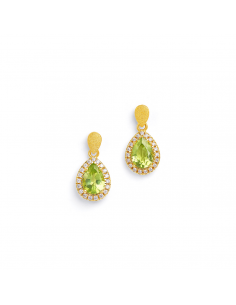 "Antoinette" Peridot Earrings
