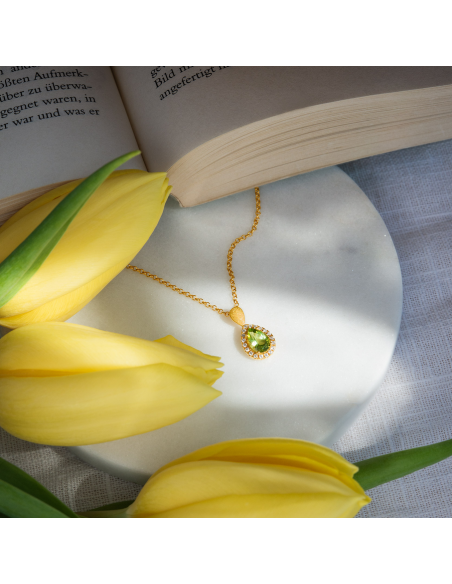 Colgante "Antoniette" Peridoto