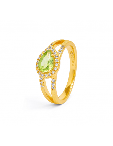 "Antoinette" Peridot Ring
