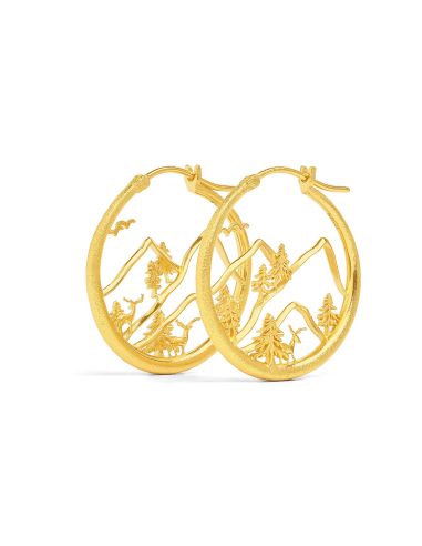 Pendientes Creollas "Bergwelt"