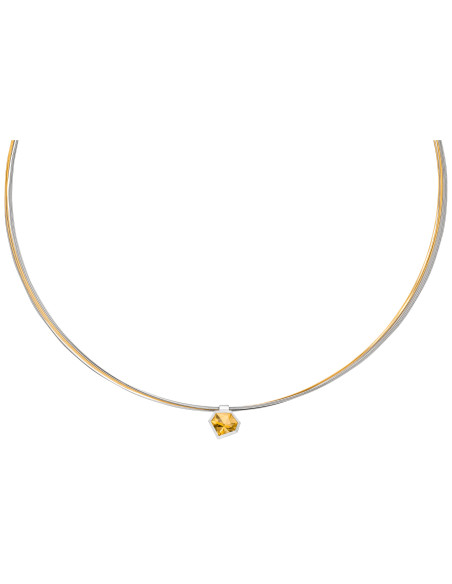 Colgante Plata y Citrino