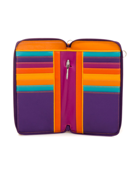 Zip Round Multi Purse with Shoulder Strap Copacabana