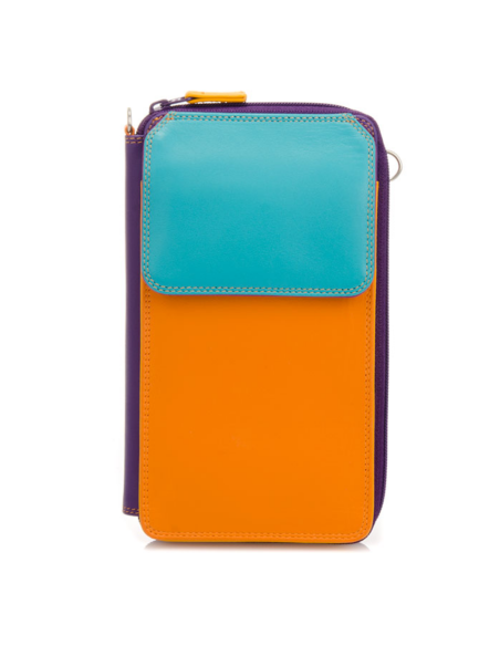 Zip Round Multi Purse with Shoulder Strap Copacabana