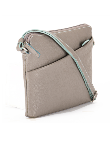 Milano East/West Crossbody Soft Grey