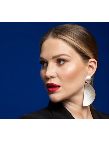 Pendientes Media luna Medianos