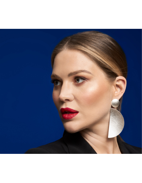 Pendientes Media luna Medianos