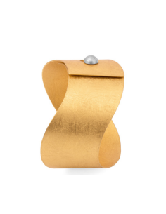 Gold Wave Bracelet