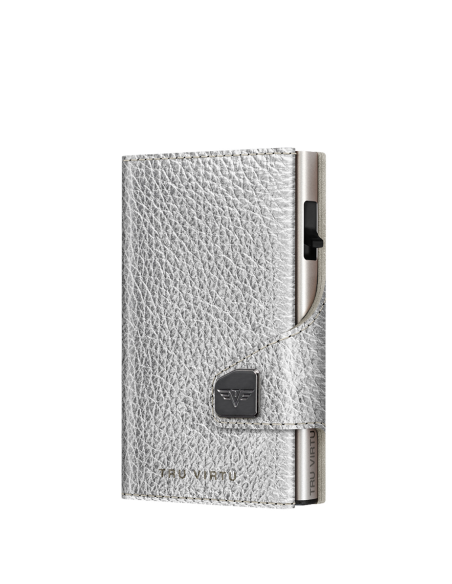 Click & Slide Wallet Silver Metallic/Silver