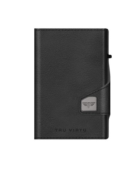 CLICK & SLIDE Nappa Black/Black Wallet