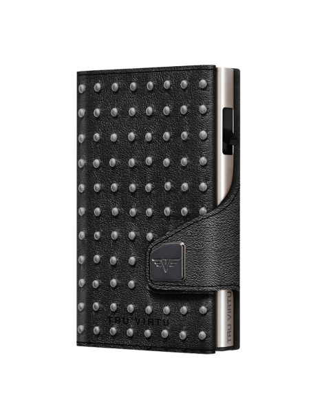 CLICK & SLIDE Punk Silver/Silver Wallet