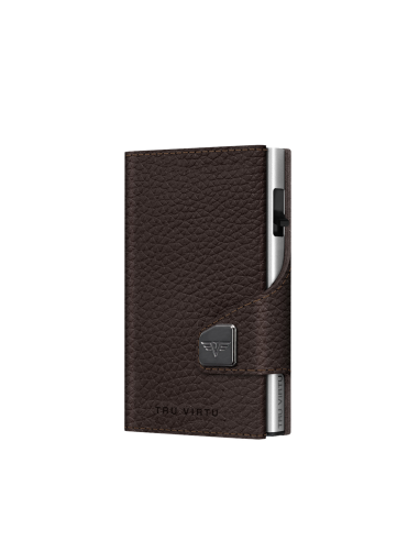C&S Pebble Wallet Brown/Silver