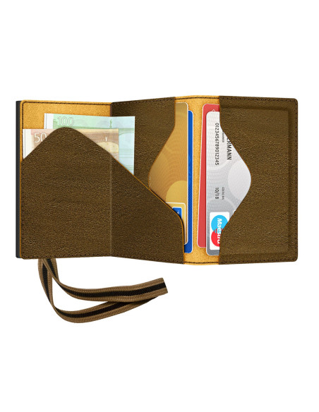 C&S StrapEdge Caramba Wallet Mossgreen Earth/Bla