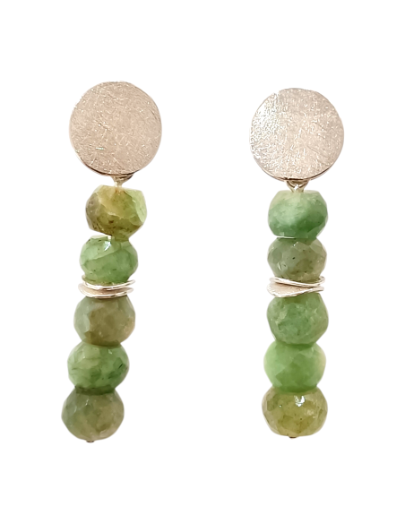 "Green Maharani" Earrings