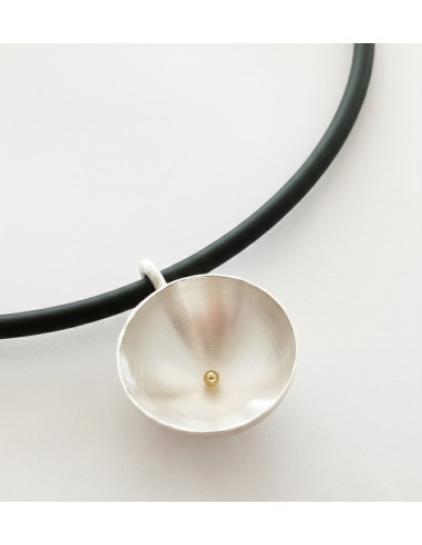 Tibetan bowls necklace