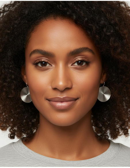 Tibetan bowls earrings