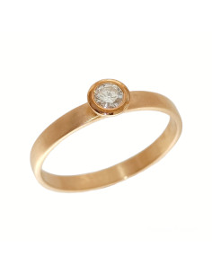 Mond  solitare ring