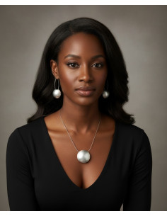 Domed Sphere Earrings 2