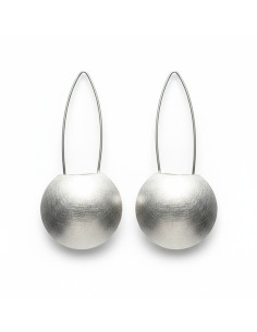 Domed Sphere Earrings