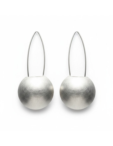 Pendientes Esferas Abombadas