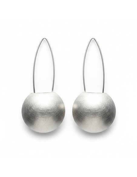 Pendientes Esferas Abombadas
