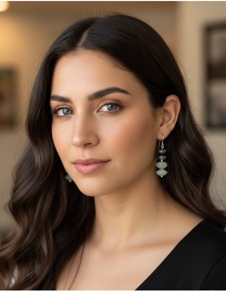 Green Náyara Earrings