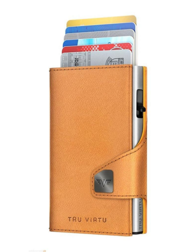 Monedero C&S Vegan Bio Apple Walnut/Silver