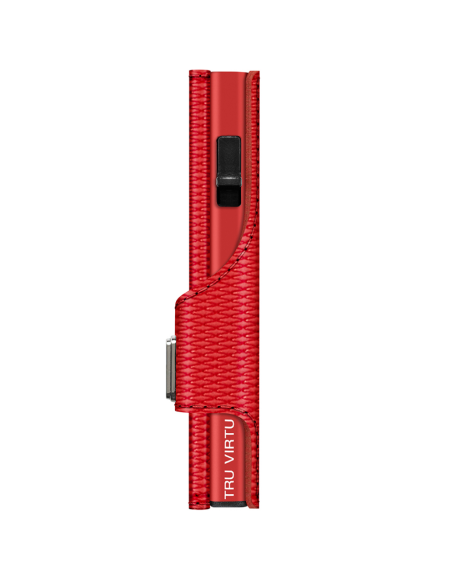 Wallet C&S Coin Pocket Rhombus Coral/Red