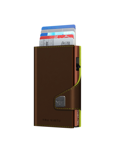 Monedero C&S Vegan Bio Apple Brown-Green/Brown