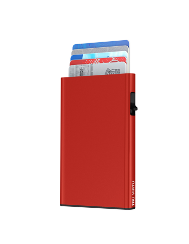 Card Case Etui CLICK & SLIDE Red