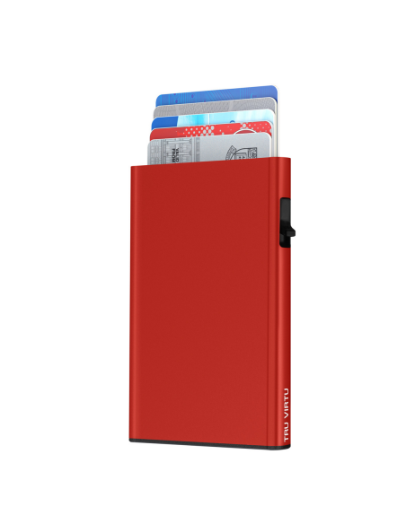 Card Case Etui CLICK & SLIDE Red
