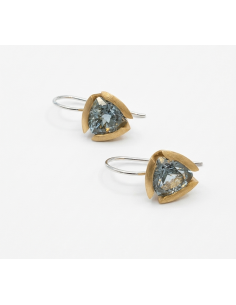 Pendientes Triangulo Topacio 2