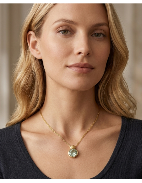 Colgante Amatista Verde Lindenau